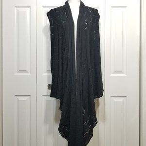 Alice + Olivia drape wrap around sweater (8-183)